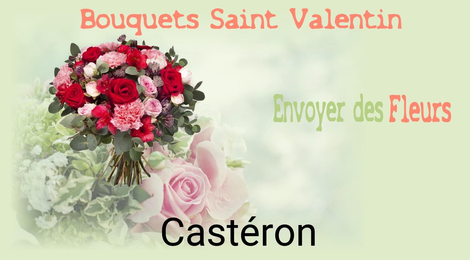 Roses de Saint-Valentin livrées à Castéron
